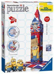 BIG BEN RAVENSBURGER MINIONS 216 ΚΟΜΜΑΤΙΑ BIG BEN RAVENSBURGER MINIONS 216 ΚΟΜΜΑΤΙΑ