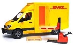 AYTOKINHTO MERCEDES BRUDER SPRINTER DHL ΜΕ ΑΝΥΨΩΤΙΚΟ AYTOKINHTO MERCEDES BRUDER SPRINTER DHL ΜΕ ΑΝΥΨΩΤΙΚΟ