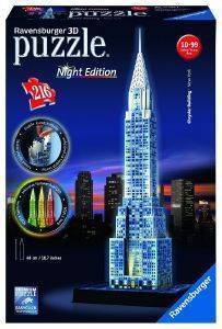 EMPIRE STATE BUILDING  RAVENSBURGER  NIGHT EDITION   216 ��������