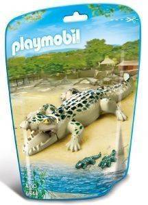 PLAYMOBIL 6644 ΑΛΙΓΑΤΟΡΑΣ ΜΕ ΤΑ ΜΩΡΑ ΤΟΥ PLAYMOBIL 6644 ΑΛΙΓΑΤΟΡΑΣ ΜΕ ΤΑ ΜΩΡΑ ΤΟΥ