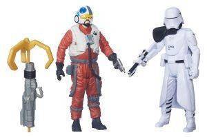 STAR WARS FIRST ORDER SHOWTROOPER OFFICER SNAP WEXLEY  Y A Y 9,5CM