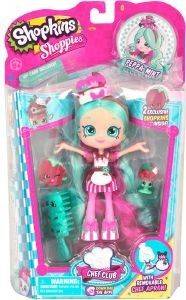SHOPKINS ΚΟΥΚΛΑ SHOPPIES PEPPA-MINT SHOPKINS ΚΟΥΚΛΑ SHOPPIES PEPPA-MINT