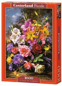 A VASE OF FLOWERS CASTORLAND 1000 