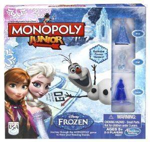 MONOPOLY JUNIOR FROZEN (B2247) MONOPOLY JUNIOR FROZEN (B2247)