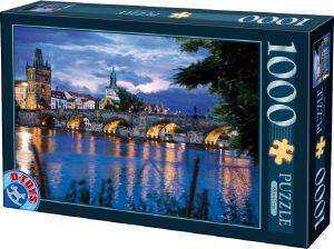 D-TOYS PUZZLE D-TOYS ΓΕΦΥΡΑ ΜΕ ΚΑΜΑΡΕΣ 1000 ΚΟΜΜΑΤΙΑ