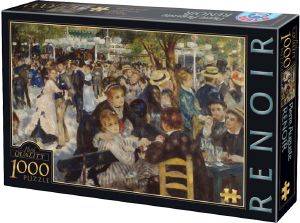 MOULIN DE LA GALETTE RENOIR D-TOYS 1000 ��������