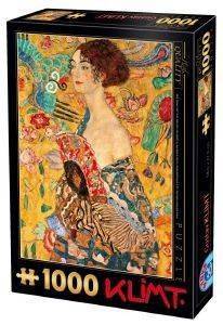 LADY WITH A FAN KLIMT D-TOYS 1000 ΚΟΜΜΑΤΙΑ (66923-3)