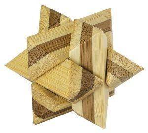 ΓΡΙΦΟΣ PROFESSOR PUZZLE MINI BAMBOOS HEXACUBE ΓΡΙΦΟΣ PROFESSOR PUZZLE MINI BAMBOOS HEXACUBE