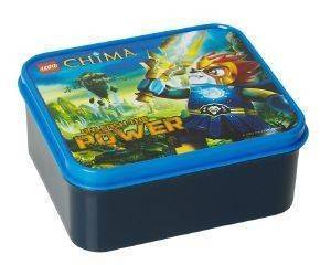   LEGO CHIMA LUNCH BOX BLUE 16X14X6,6CM