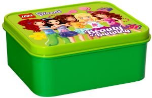   LEGO LUNCH BOX FRIENDS BRIGHT GREEN 16X14X6,6CM