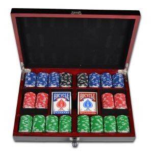   BICYCLE MASTERS POKER SET 300