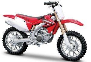 HONDA CRF450R BBURAGO MOTOR CYCLE  1:18