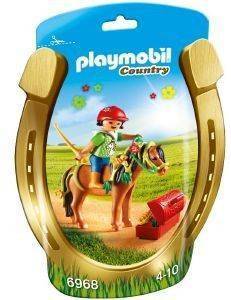 PLAYMOBIL 6968 ΠΟΝΥ ΜΕ ΛΟΥΛΟΥΔΑΚΙΑ ΚΑΙ ΚΟΡΙΤΣΑΚΙ