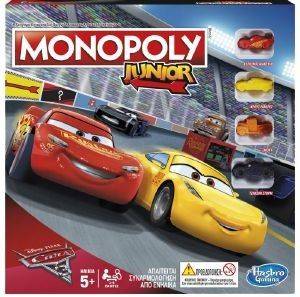 ΕΠΙΤΡΑΠΕΖΙΟ HASBRO MONOPOLY CARS 3 JUNIOR C1343110 ΕΠΙΤΡΑΠΕΖΙΟ HASBRO MONOPOLY CARS 3 JUNIOR C1343110