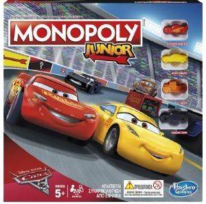  HASBRO MONOPOLY CARS 3 JUNIOR C1343110