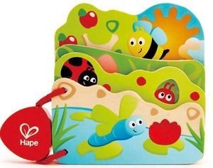 ΞΥΛΙΝΟ ΒΙΒΛΙΑΡΑΚΙ ΜΕΛΙΣΣΟΥΛΑΣ HAPE BABY\'S BUG BOOK ΠΟΛΥΧΡΩΜΟ ΞΥΛΙΝΟ ΒΙΒΛΙΑΡΑΚΙ ΜΕΛΙΣΣΟΥΛΑΣ HAPE BABY\'S BUG BOOK ΠΟΛΥΧΡΩΜΟ