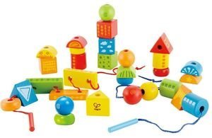 ΚΟΡΔΟΝΙ ΜΕ ΞΥΛΙΝΑ ΣΧΗΜΑΤΑ HAPE STRING-ALONG SHAPES 32ΤΜΧ ΚΟΡΔΟΝΙ ΜΕ ΞΥΛΙΝΑ ΣΧΗΜΑΤΑ HAPE STRING-ALONG SHAPES 32ΤΜΧ