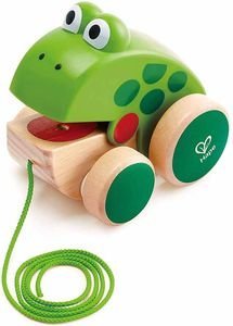 HAPE PUSH & PULL FROG PULL ALONG HAPE PUSH & PULL FROG PULL ALONG