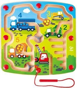 ΠΙΝΑΚΑΣ ΑΡΙΘΜΩΝ ΜΕ ΜΑΓΝΗΤΙΚΟ ΡΑΒΔΑΚΙ HAPE CONSTRUCTION & NUMBER MAZE ΠΙΝΑΚΑΣ ΑΡΙΘΜΩΝ ΜΕ ΜΑΓΝΗΤΙΚΟ ΡΑΒΔΑΚΙ HAPE CONSTRUCTION & NUMBER MAZE