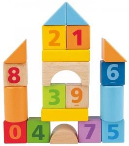 ΞΥΛΙΝΑ ΤΟΥΒΛΑΚΙΑ ΜΕ ΑΡΙΘΜΟΥΣ HAPE COUNT AND BUILD SET 20 ΤΕΜ ΞΥΛΙΝΑ ΤΟΥΒΛΑΚΙΑ ΜΕ ΑΡΙΘΜΟΥΣ HAPE COUNT AND BUILD SET 20 ΤΕΜ