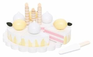 ΞΥΛΙΝΗ ΤΟΥΡΤΑ LEMON CAKE JABADABADO 17CM ΞΥΛΙΝΗ ΤΟΥΡΤΑ LEMON CAKE JABADABADO 17CM