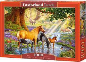HORSES BY THE STREAM CASTORLAND 1000 