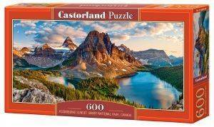 ASSINIBOINE SUNSET BANFF NATIONAL PARK CANADA CASTORLAND 600 