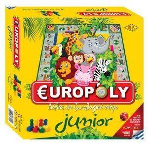 ΕΠΙΤΡΑΠΕΖΙΟ ΠΑΙΧΝΙΔΙ ΕΠΑ EUROPOLY JUNIORS ΕΠΙΤΡΑΠΕΖΙΟ ΠΑΙΧΝΙΔΙ ΕΠΑ EUROPOLY JUNIORS
