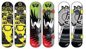 SKATEBOARD SPORT1 STREET ART WINGS SKATEBOARD SPORT1 STREET ART WINGS