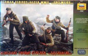  1/35 ZVEZDA GERMAN GEBIRGSJAEGER DIVISION. EDELWEISS WW2 [3599]