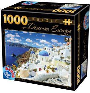 PUZZLE D-TOYS DISCOVER EUROPE 1000 ΚΟΜΜΑΤΙΑ