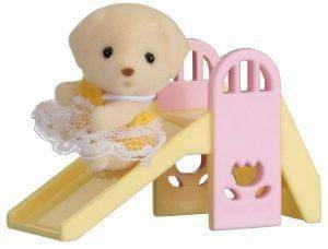SYLVANIAN FAMILIES    BABY CARRY CASE (DOG ON SLIDE) [5204]