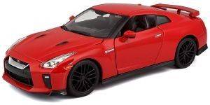 NISSAN GT-R BBURAGO PLUS 2017 ΜΕΤΑΛΛΙΚΟ ΑΝΤΙΓΡΑΦΟ 1:24 NISSAN GT-R BBURAGO PLUS 2017 ΜΕΤΑΛΛΙΚΟ ΑΝΤΙΓΡΑΦΟ 1:24