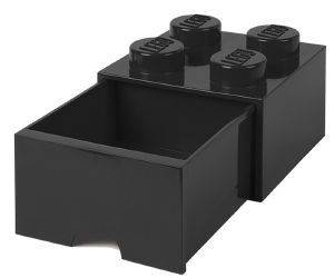   LEGO DRAWER 4 BLACK 25X18X25CM