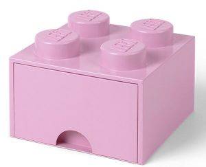   LEGO DRAWER 4 LIGHT PURPLE 25X18X25CM