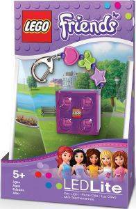 LEGO FRIENDS LED KEY LIGHT WITH CHARMS PINK