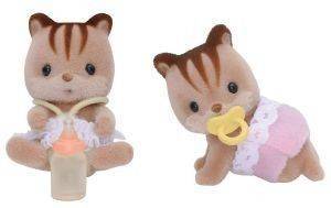 SYLVANIAN FAMILIES   WALNUT SQUIRREL TWINS [5081]