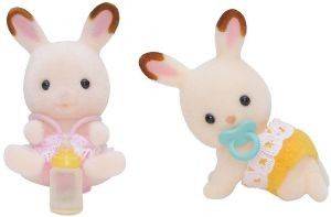 SYLVANIAN FAMILIES ������� ������ CHOCOLATE RABBIT TWINS [5080]
