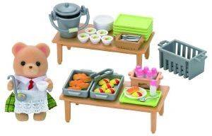 SYLVANIAN FAMILIES SCHOOL LUNCH SET [5108]