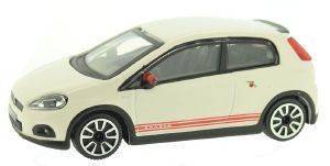 FIAT GRANDE PUNTO WHITE ABARTH BBURAGO STREET FIRE    1:43 [18/30010G]