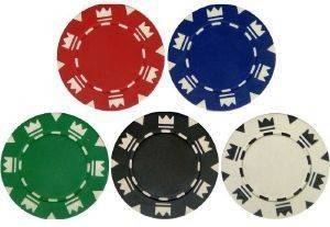  CASINO POKER CROWNS 11.5GR 25TMX