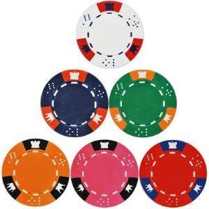SUPERGIFTS ΜΑΡΚΕΣ CASINO POKER CROWN - DICE 13.5GR 100TMX