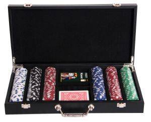 ������� ������ LUXURY BLACK �� 300 ������ ������ POKER DICE 11.5GR & 2 ��������� �������� DAL NEGRO