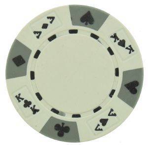   CASINO POKER AK & SUIT 13.5GR     (1 )