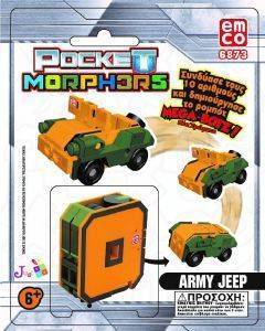  POCKET MORPHERS JUST TOYS 0 ARMY JEEP  [6889]
