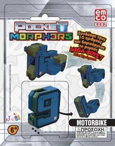 ������� POCKET MORPHERS JUST TOYS 9 MOTORBIKE ������ ���� [6889]