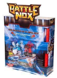 JUST TOYS BATTLE NOX    2 [9307LA]  PUSH BLUE VS UPPER RED