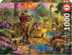 LAND OF DINOSAURS EDUCA 1000 