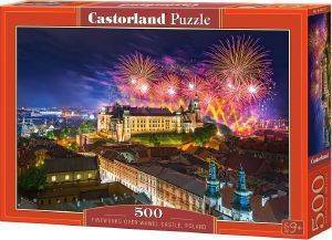 FIREWORKS OVER WAWEL CASTLE, POLAND CASTORLAND 500 