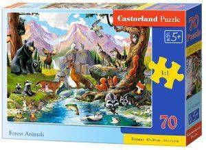 FOREST ANIMALS CASTORLAND 70 